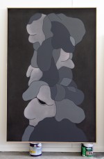 Deluge no.1(grey), 2008 by Brent Harris